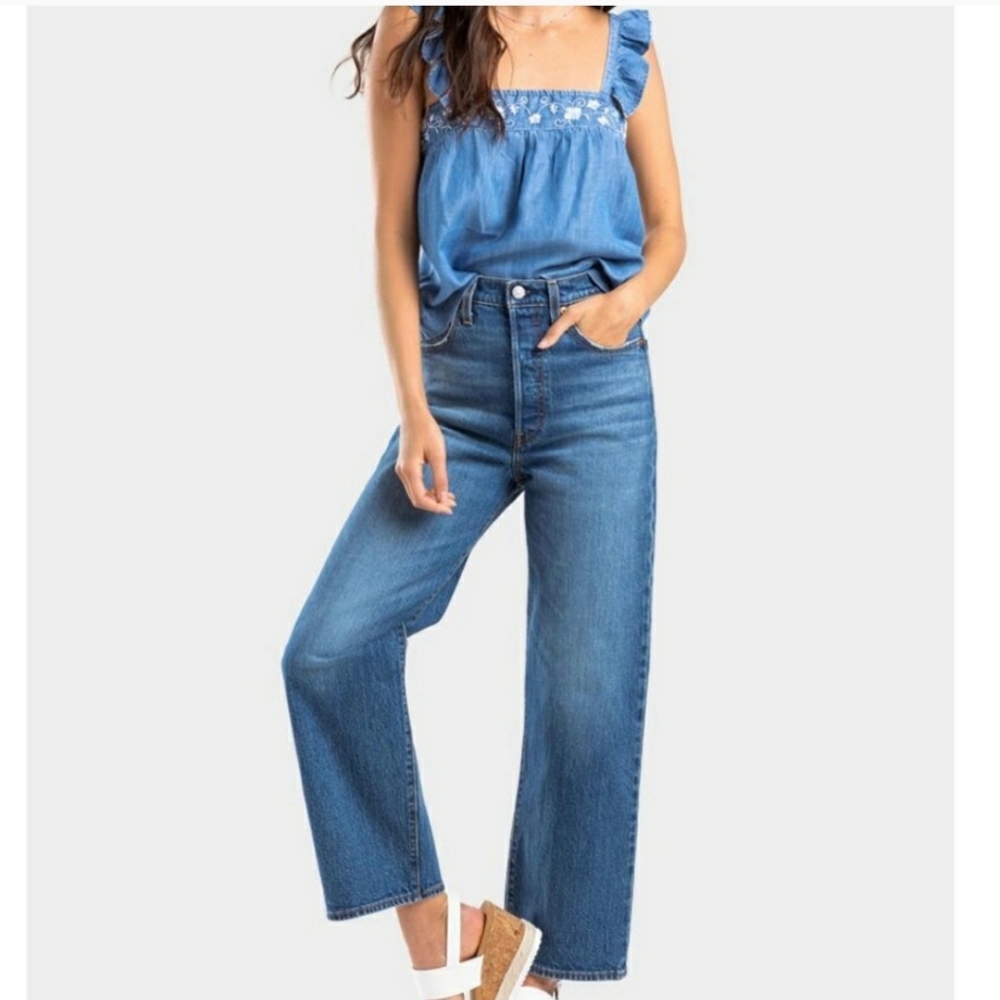 Levi's RIBCAGE Straight Jeans